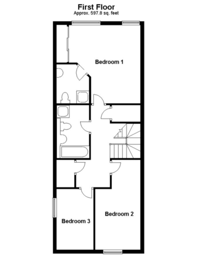 The Chaucer - Modern 3 Bed Home With Parking Close To City Centre Canterbury Eksteriør bilde